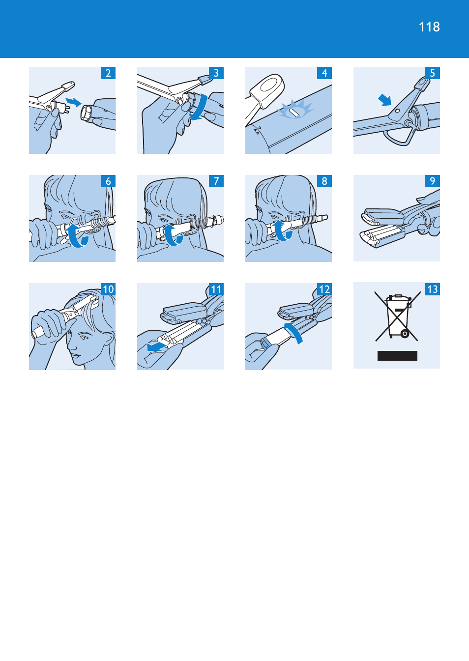 Philips Plancha multiestilo User Manual | Page 118 / 120