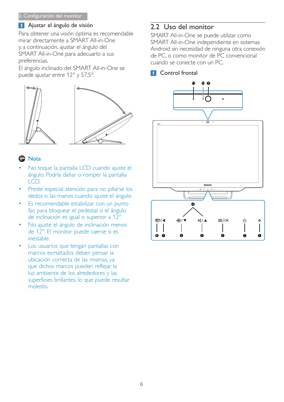 2 8vrghoprqlwru | Philips Smart All-in-One User Manual | Page 8 / 45