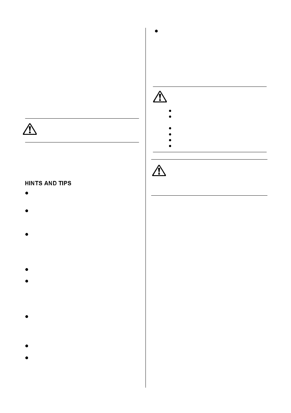 Cleaning inside the ovens, Care of stayclean surfaces, Hints and tips | Cleaning the door glass | AEG D4100-1 User Manual | Page 32 / 48