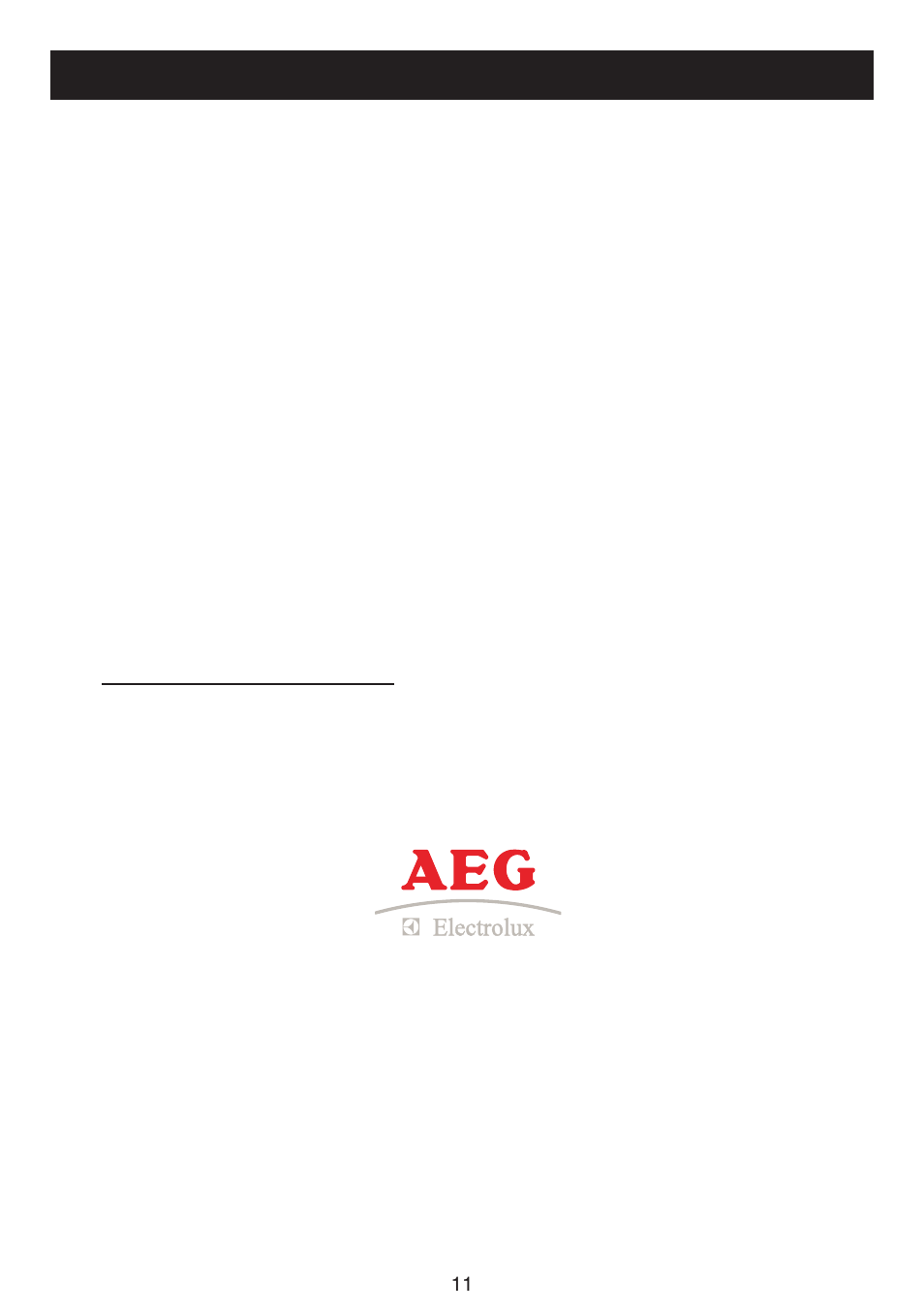 G - warranty | AEG CGA 60 WOK User Manual | Page 11 / 12