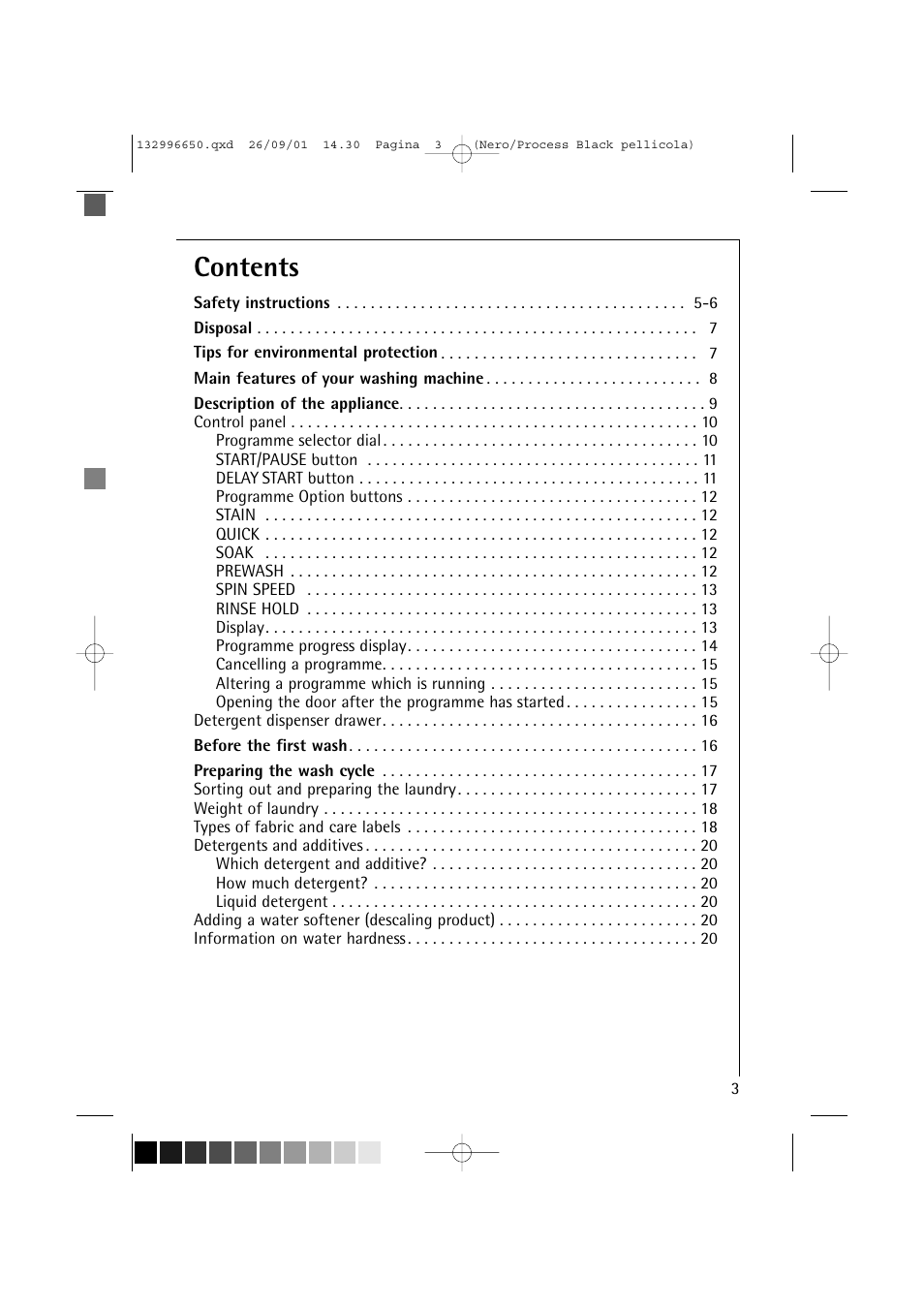 AEG LAVAMAT L 1045 E User Manual | Page 3 / 44