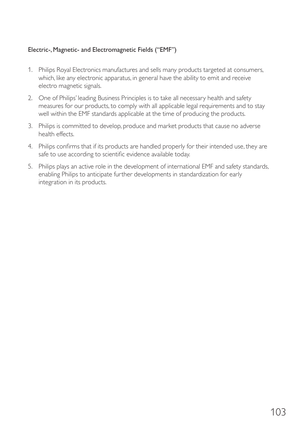 Philips Unidad interna User Manual | Page 103 / 106