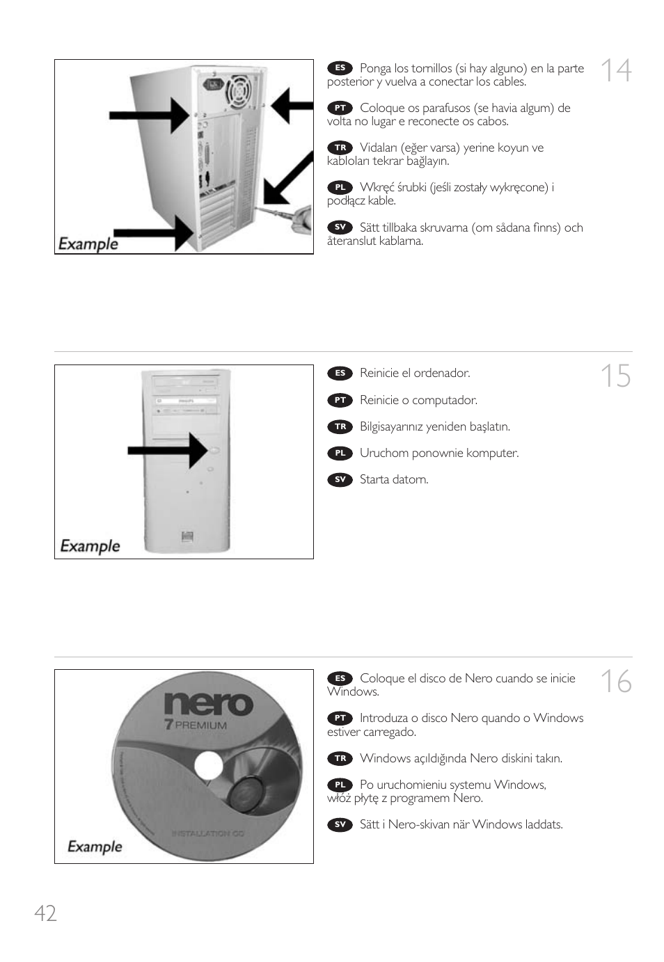 Philips Unidad interna User Manual | Page 42 / 106