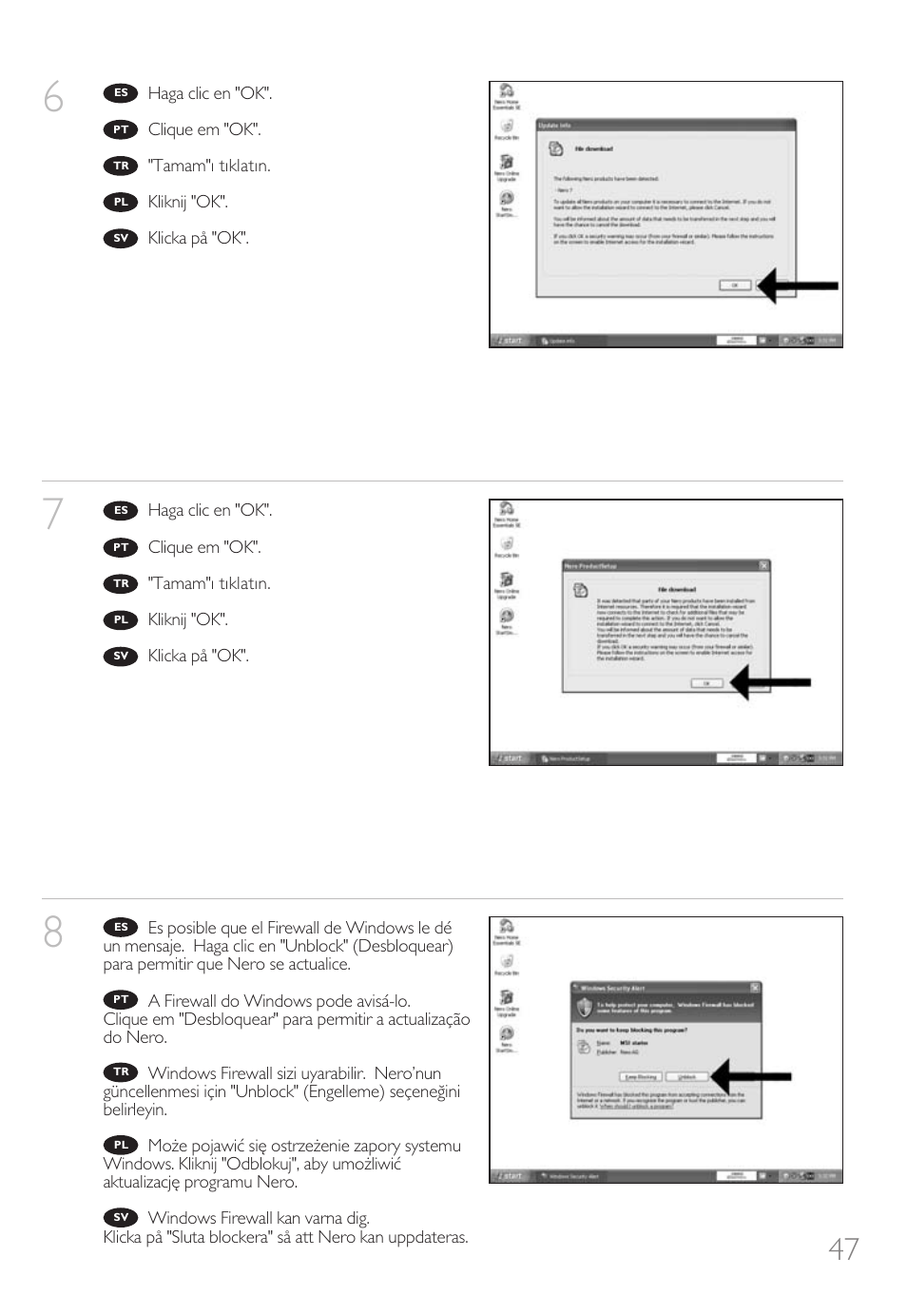 Philips Unidad interna User Manual | Page 47 / 106