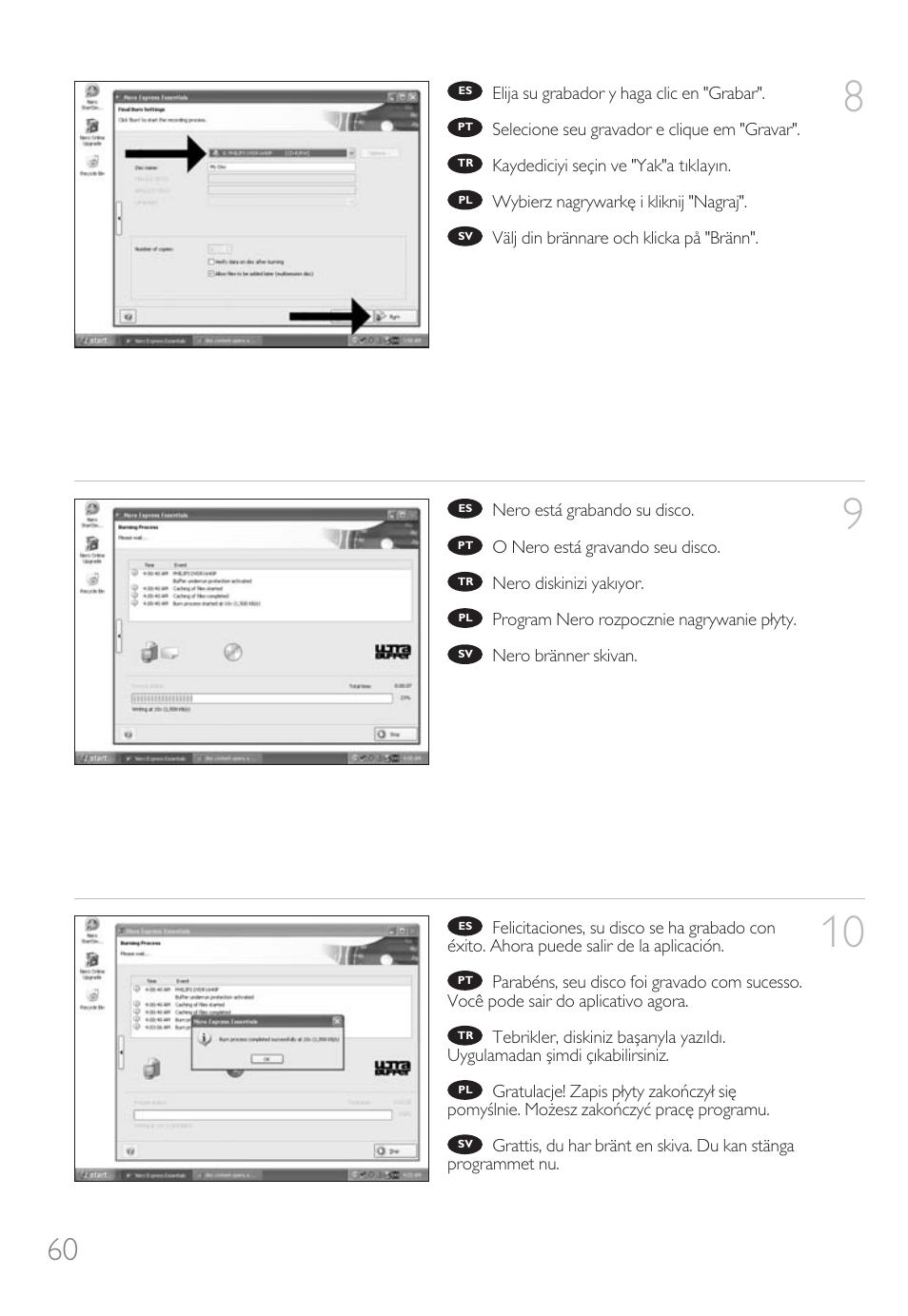 Philips Unidad interna User Manual | Page 60 / 106