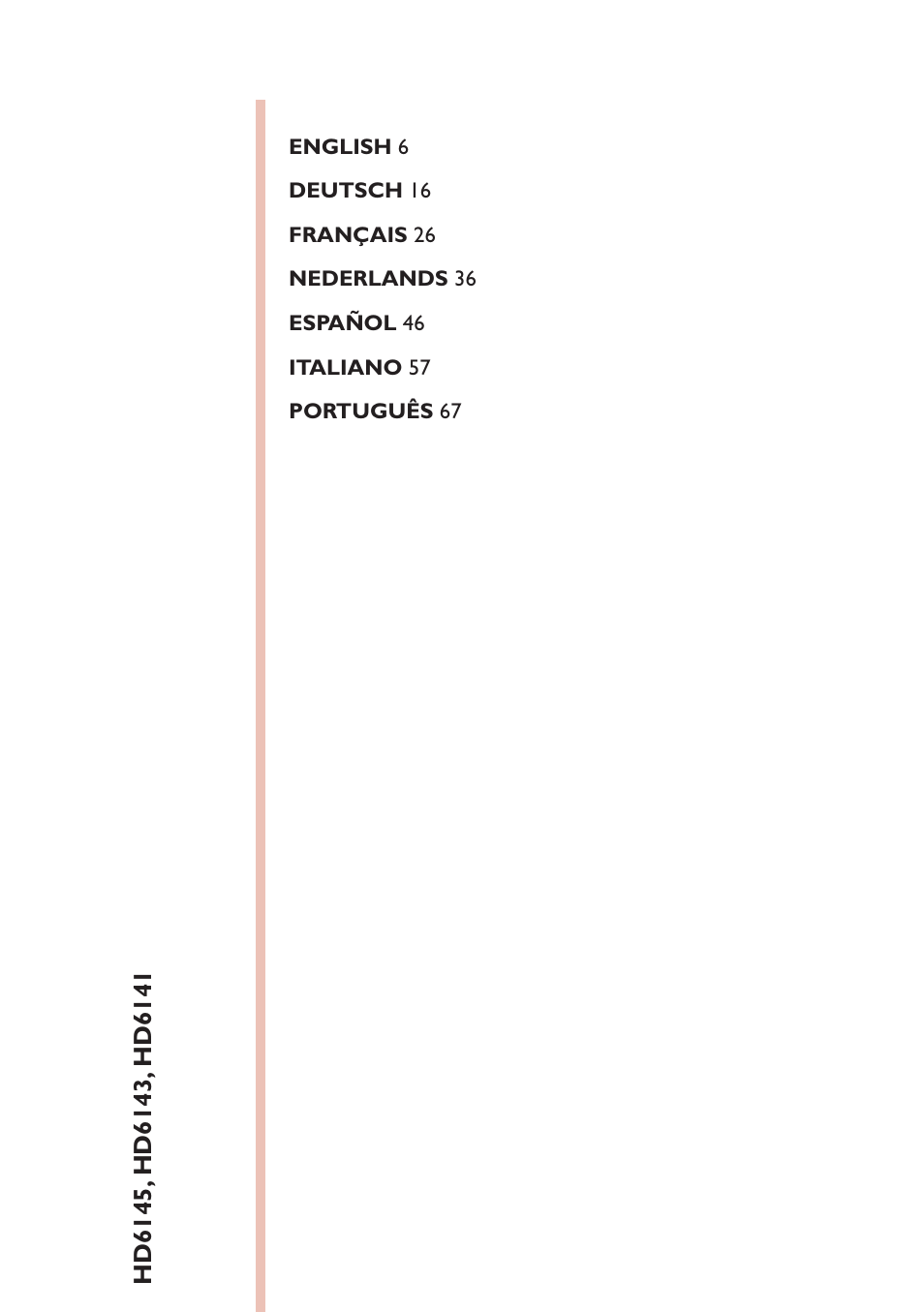 Philips Freidora User Manual | Page 5 / 80