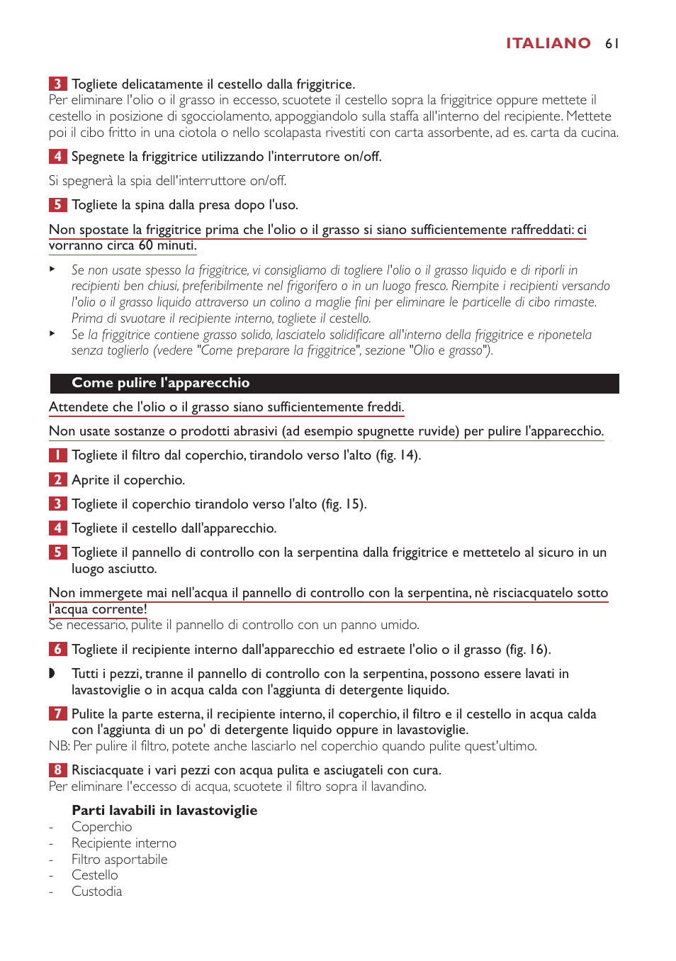 Philips Freidora User Manual | Page 61 / 80