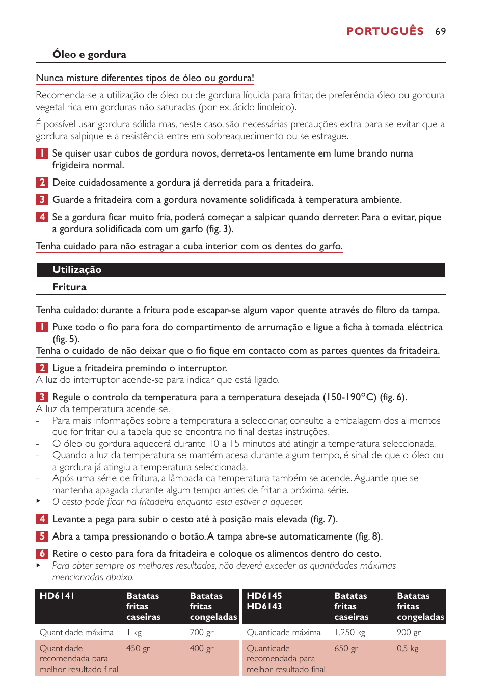 Philips Freidora User Manual | Page 69 / 80