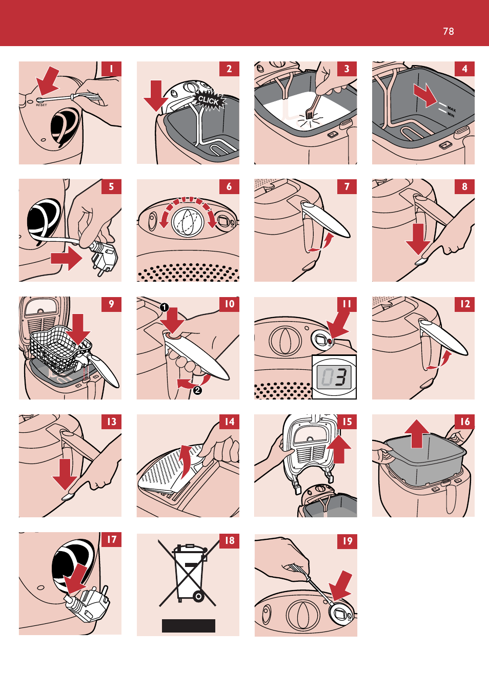 Philips Freidora User Manual | Page 78 / 80