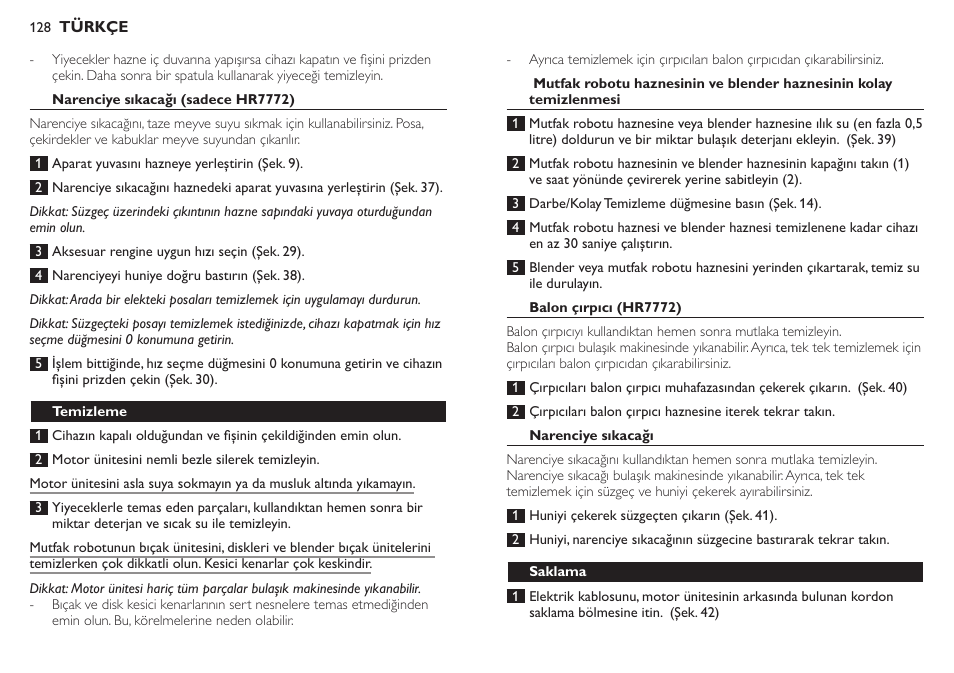 Philips Robot de cocina User Manual | Page 128 / 136