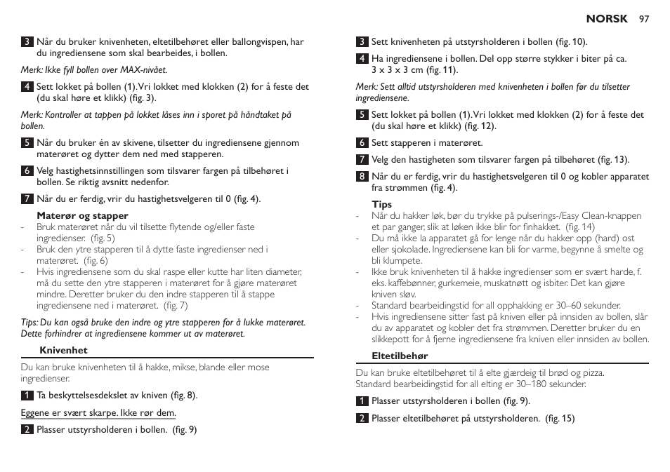 Philips Robot de cocina User Manual | Page 97 / 136