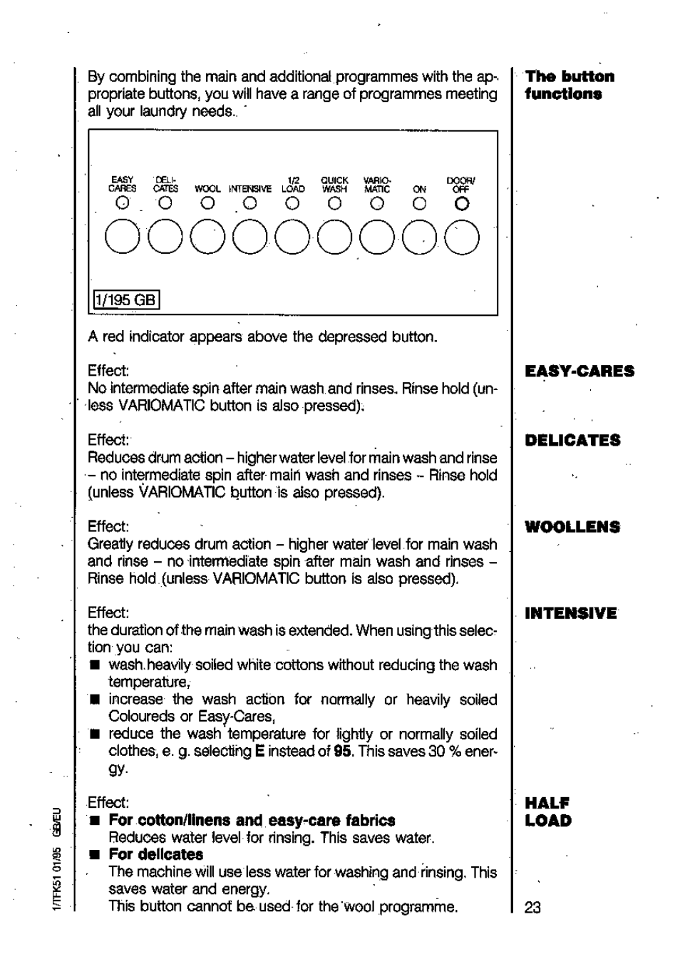 AEG LAVAMAT 6450 User Manual | Page 23 / 40