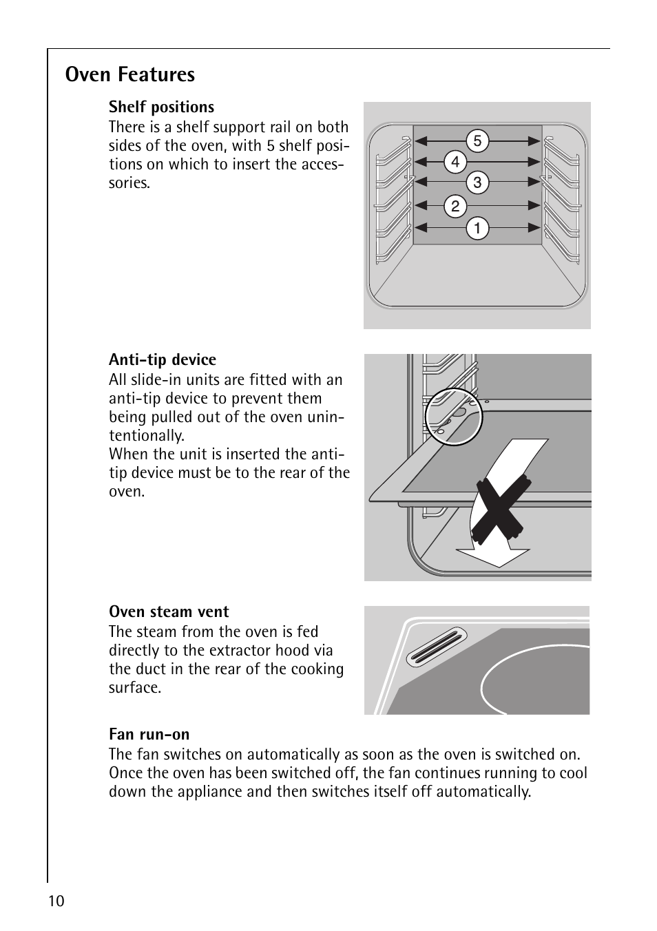 AEG COMPETENCE E3100-1 User Manual | Page 10 / 52