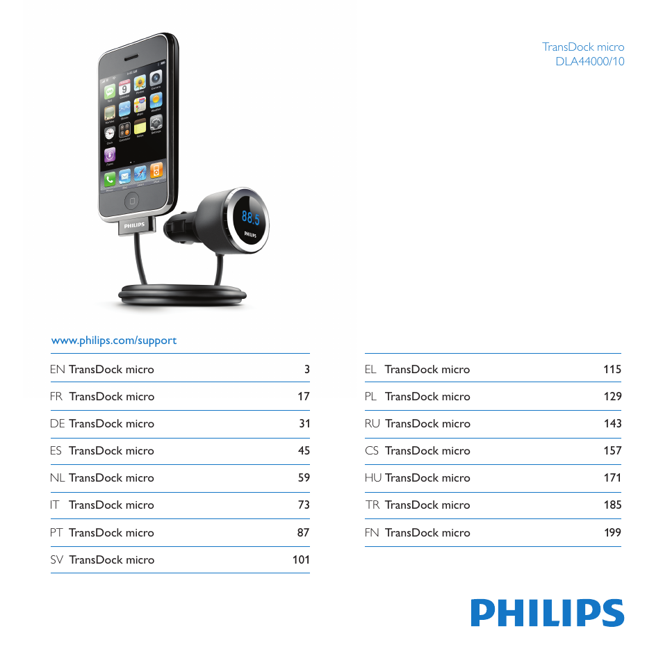 Philips TransDock micro User Manual | 212 pages