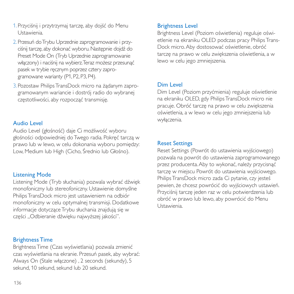 Philips TransDock micro User Manual | Page 136 / 212