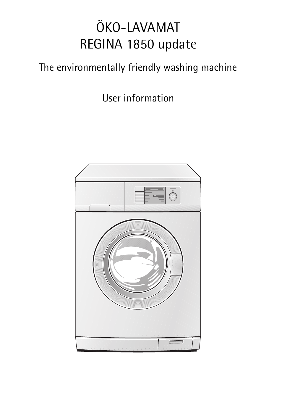 AEG REGINA 1850 User Manual | 68 pages