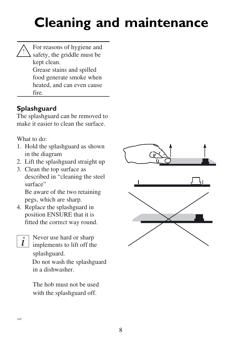 Cleaning and maintenance | AEG 231GR-M User Manual | Page 8 / 16