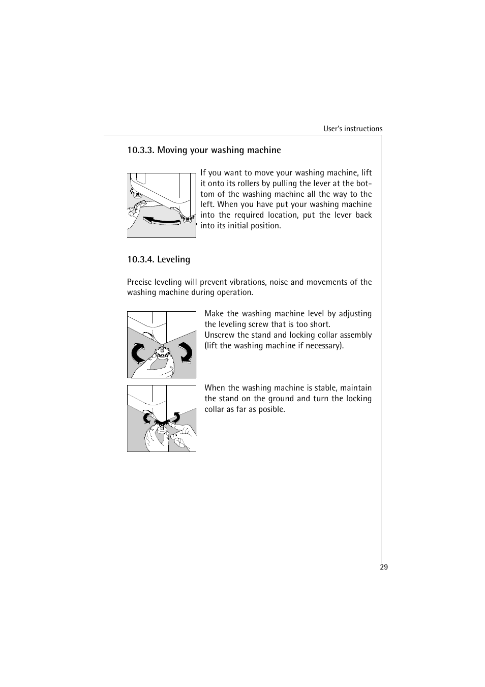 AEG LAVAMAT 40850 User Manual | Page 29 / 32