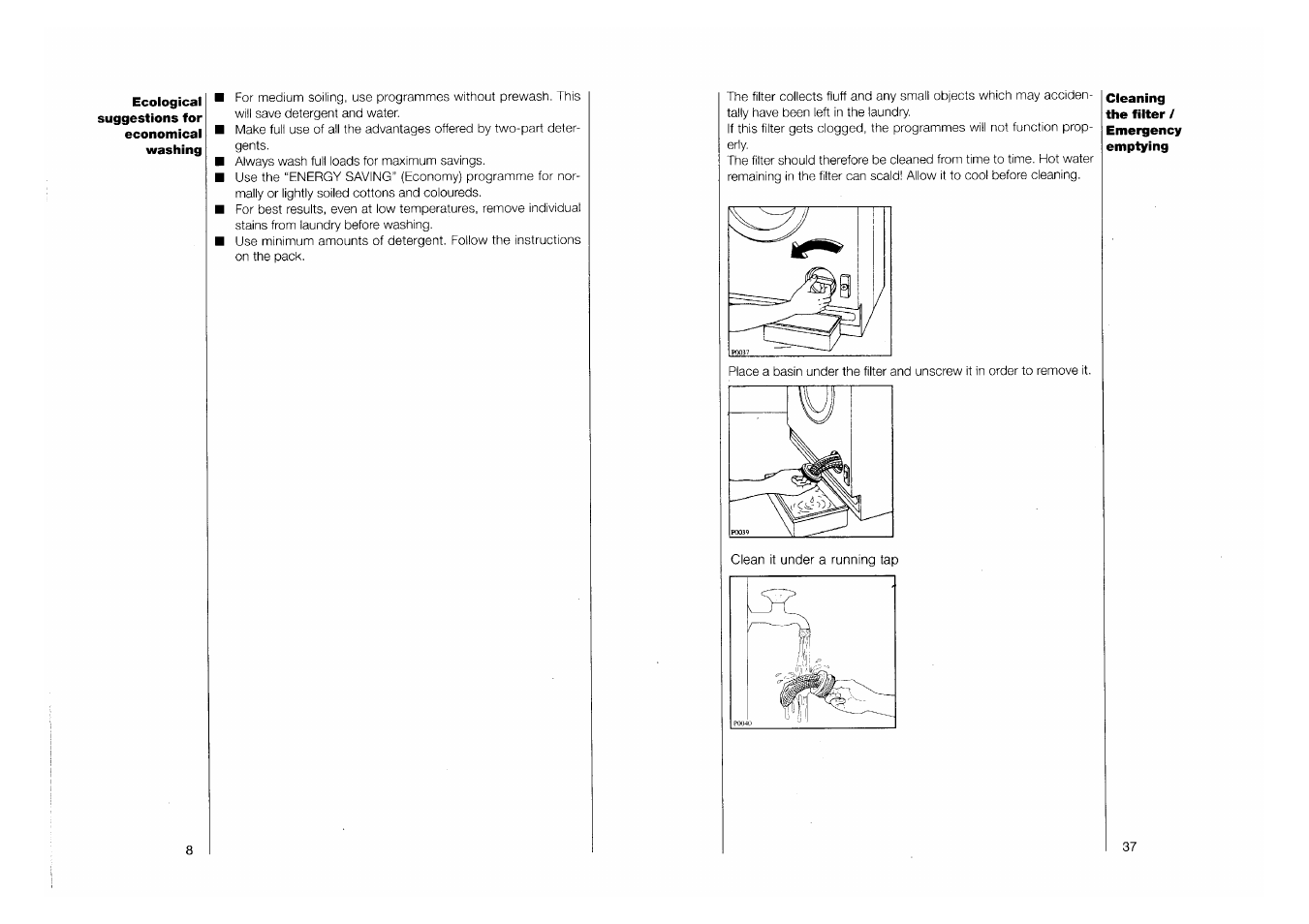 AEG 1263 User Manual | Page 8 / 22