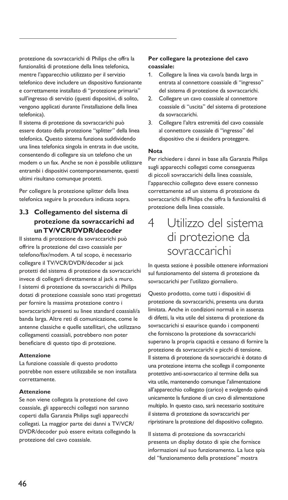 Philips Multiplicador de potencia User Manual | Page 46 / 122