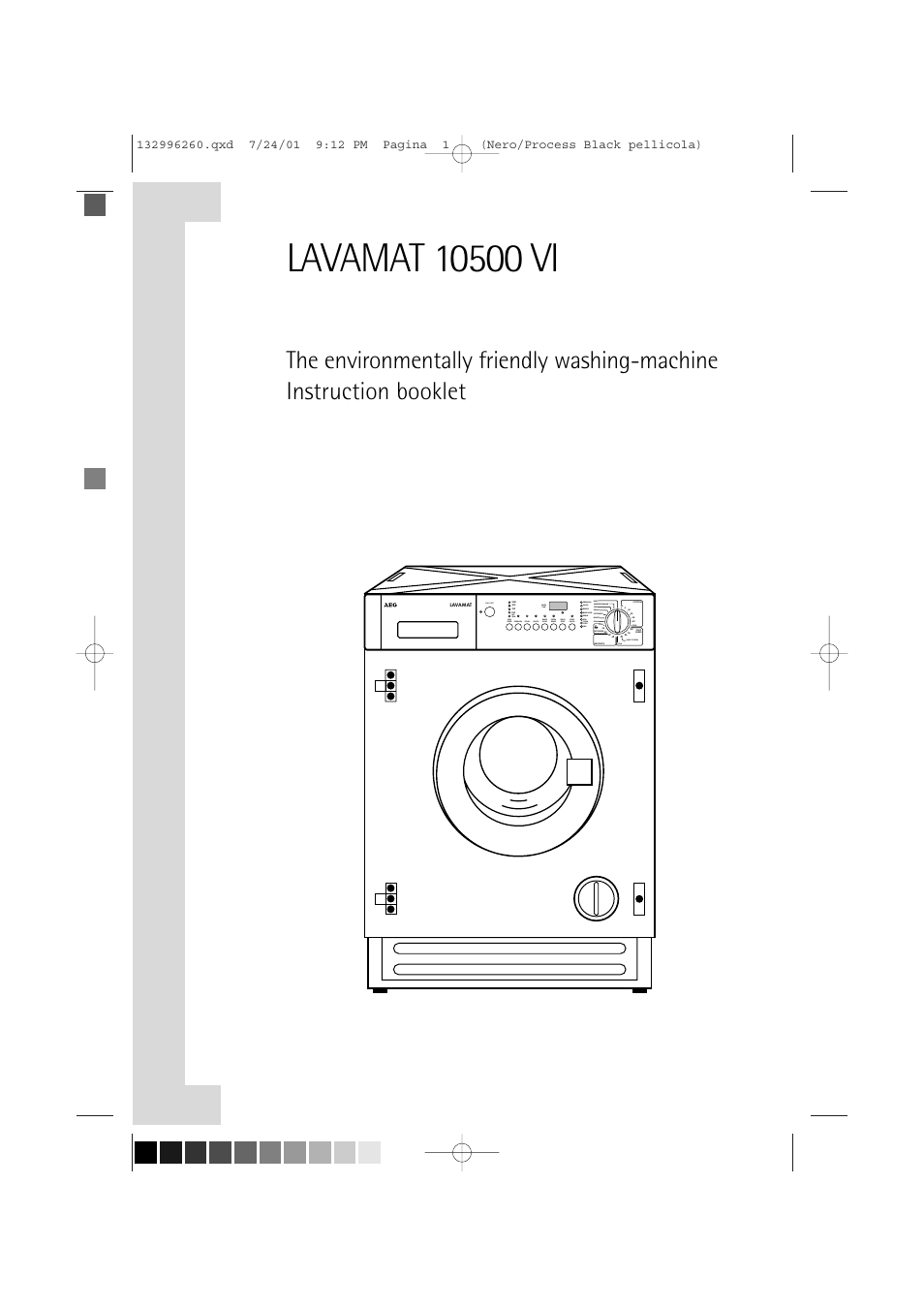 AEG LAVAMAT 10500 VI User Manual | 52 pages