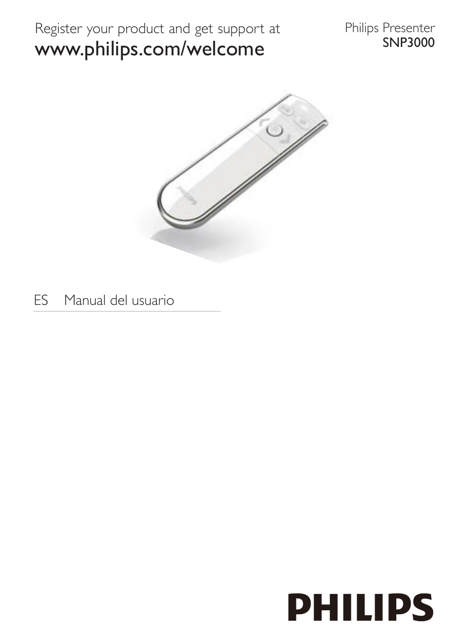 Philips Presentador User Manual | 7 pages