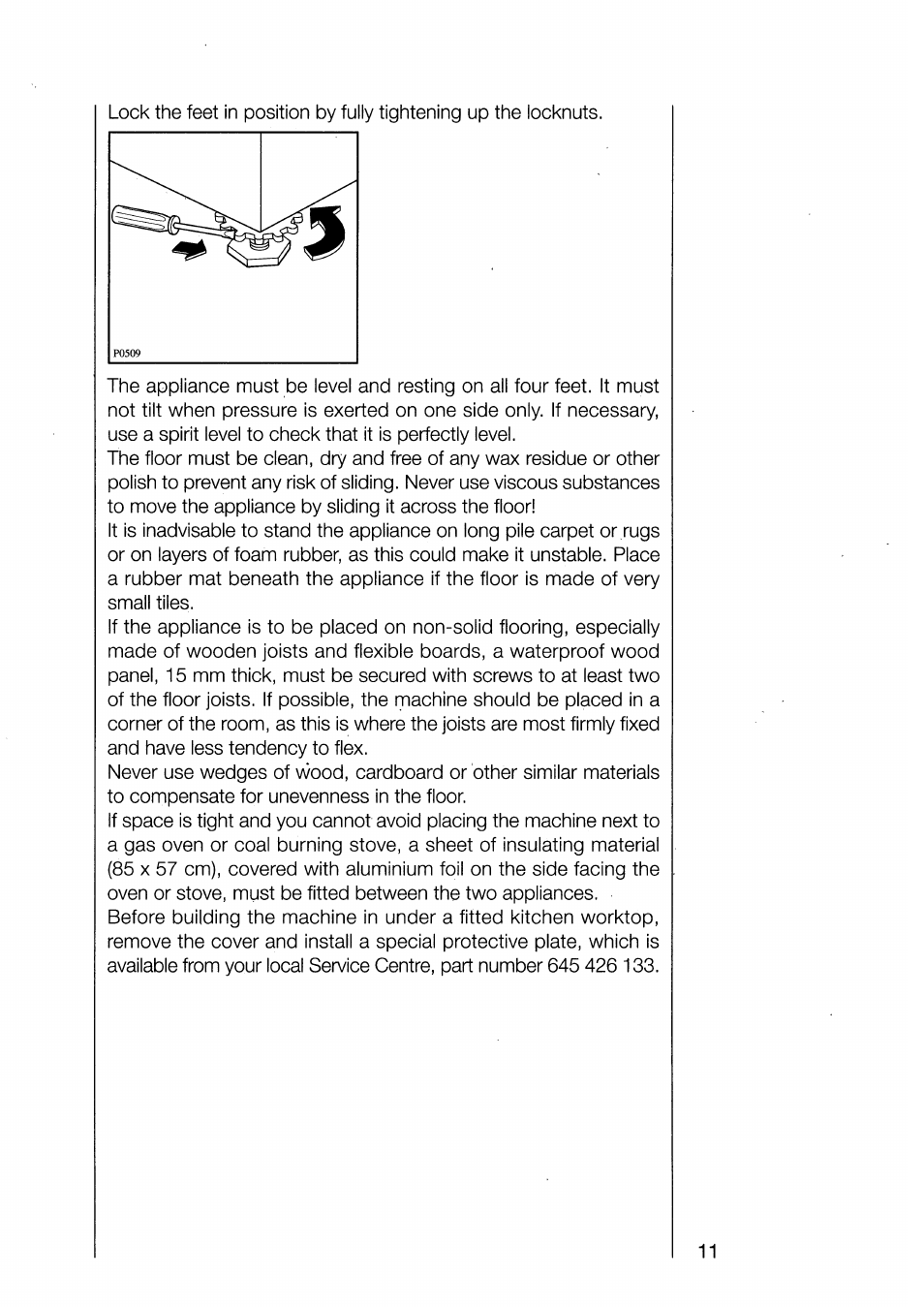 AEG 1370-1 User Manual | Page 11 / 44