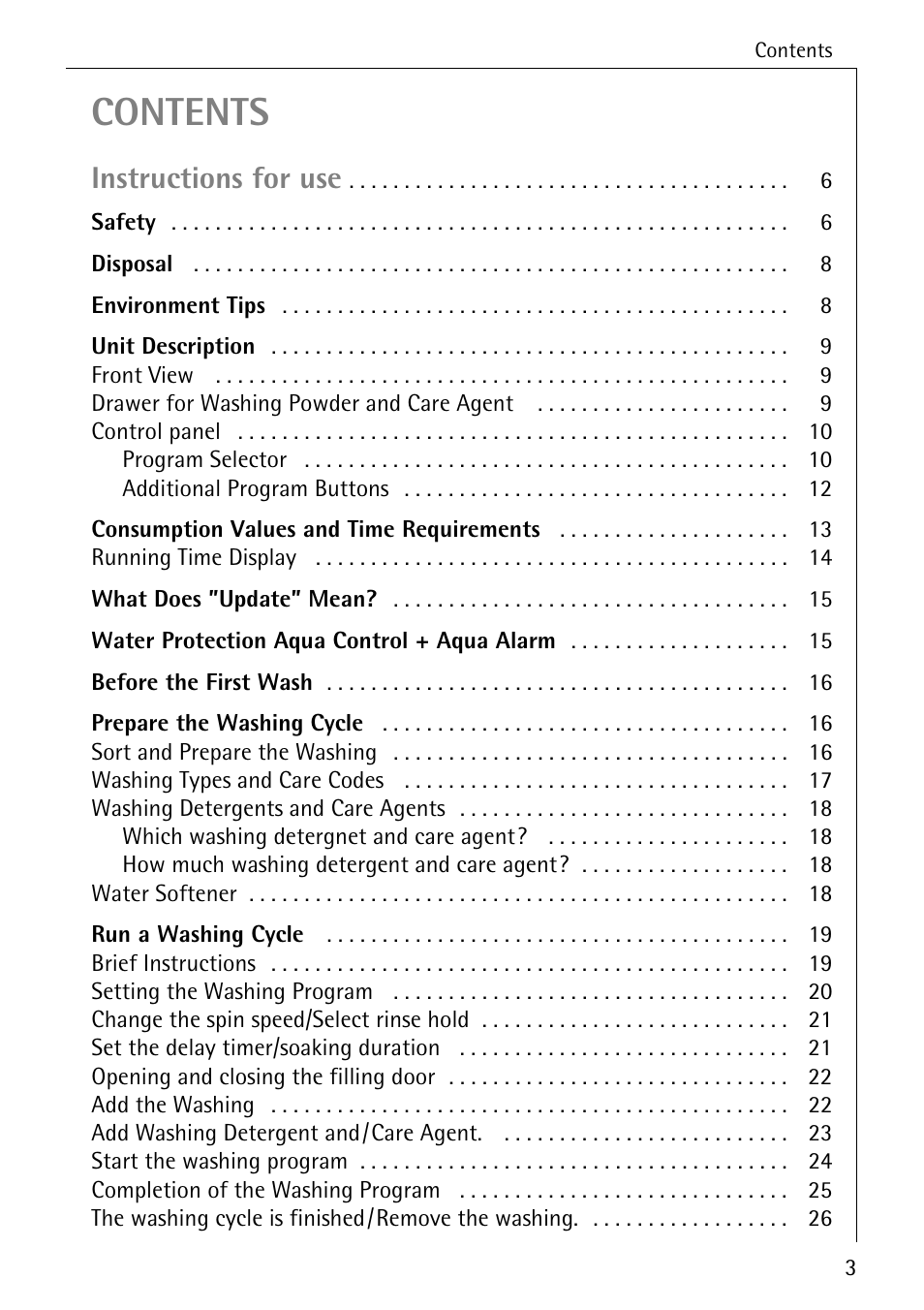 AEG KO-LAVAMAT 88830 User Manual | Page 3 / 56