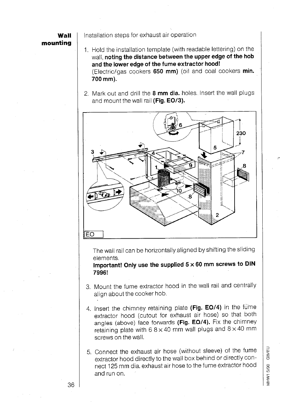 AEG 860 D User Manual | Page 11 / 24