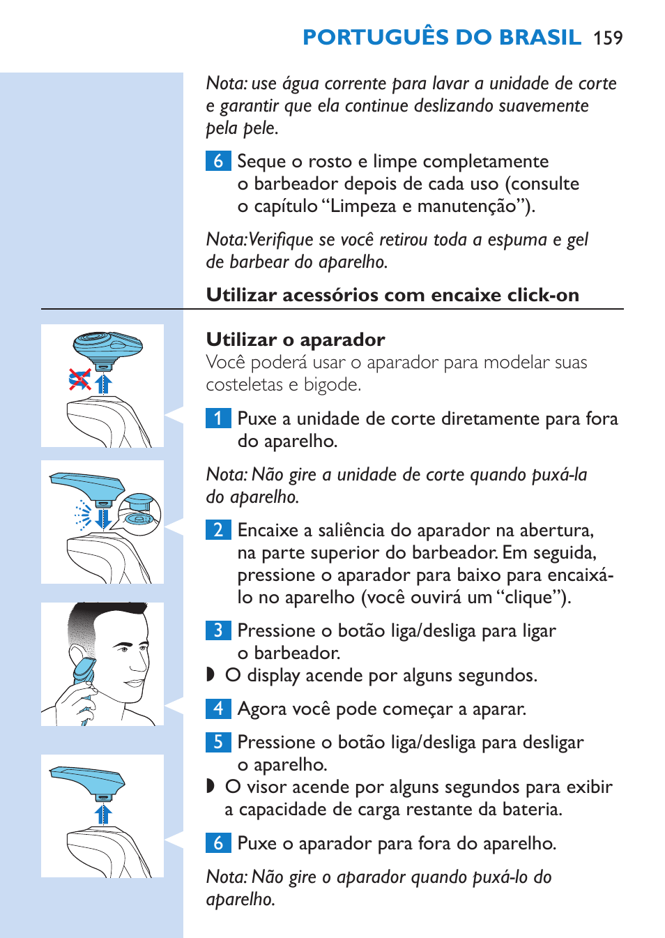 Philips SHAVER Series 9000 afeitadora eléctrica en mojado y seco User Manual | Page 159 / 200