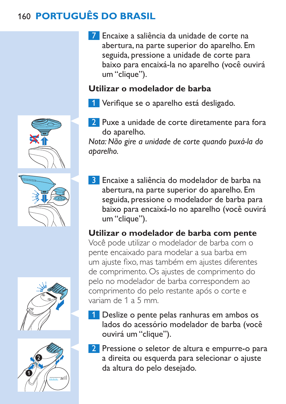 Philips SHAVER Series 9000 afeitadora eléctrica en mojado y seco User Manual | Page 160 / 200