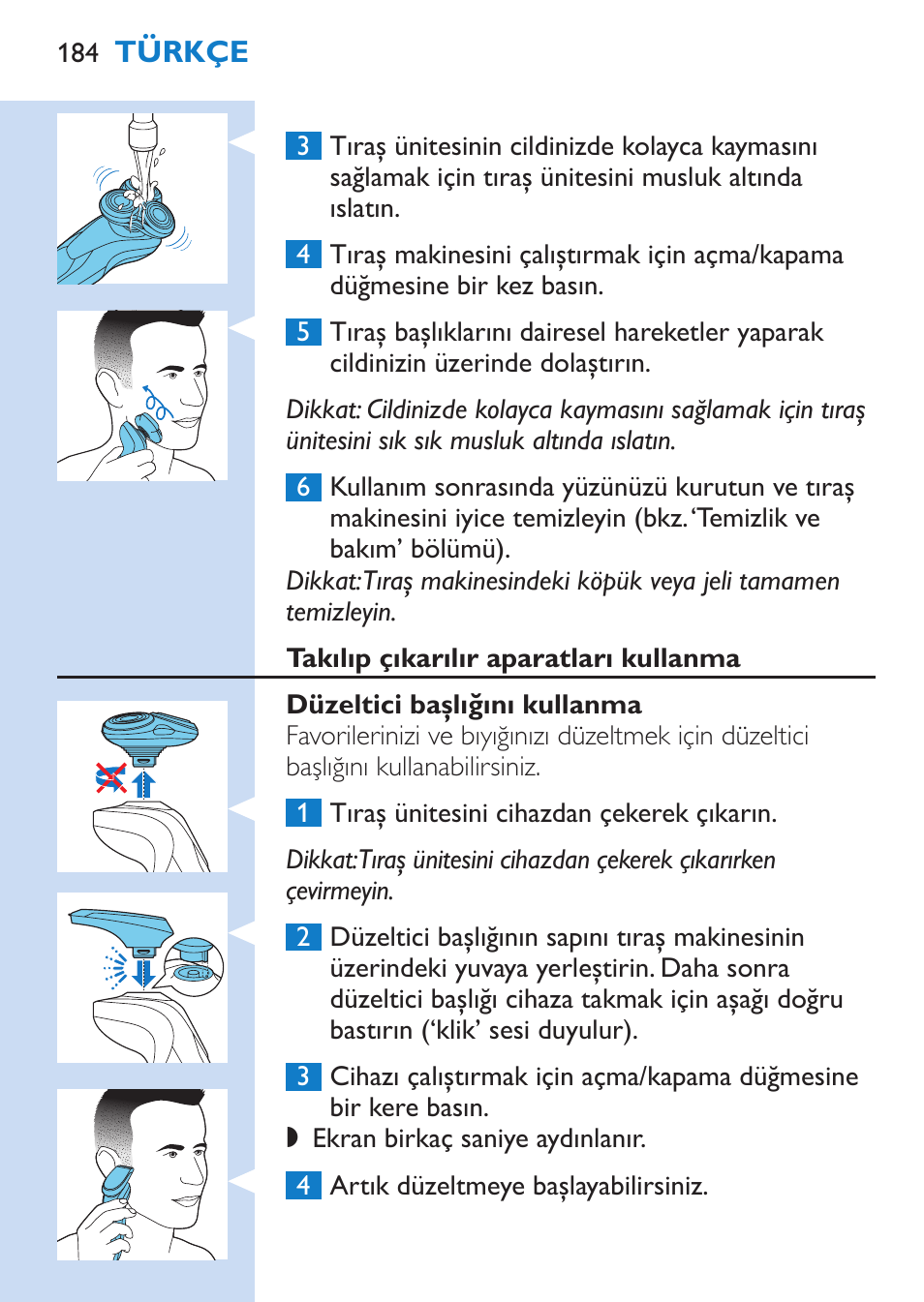 Philips SHAVER Series 9000 afeitadora eléctrica en mojado y seco User Manual | Page 184 / 200