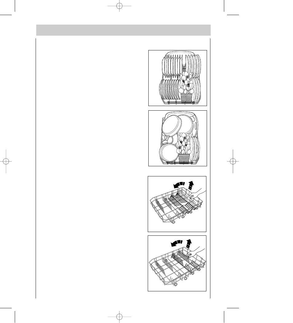 The lower basket | AEG FAVORIT 54710 User Manual | Page 17 / 38