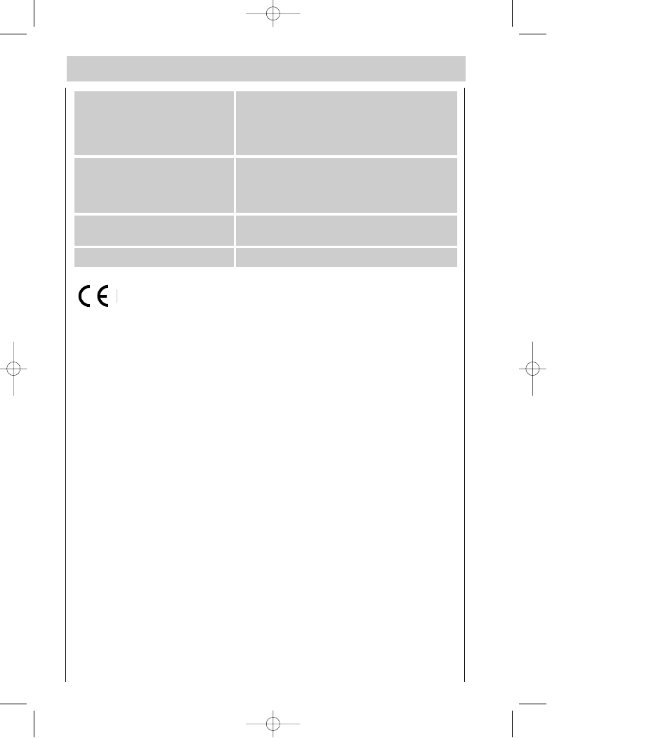 Technical specifications | AEG FAVORIT 54710 User Manual | Page 32 / 38