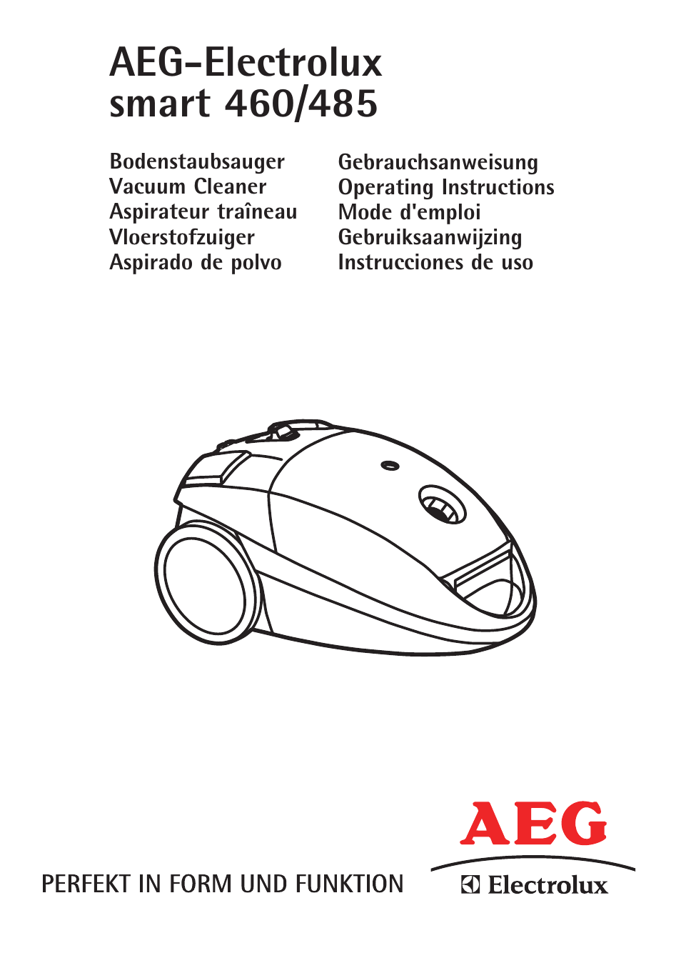 AEG ELECTROLUX 460 User Manual | 9 pages