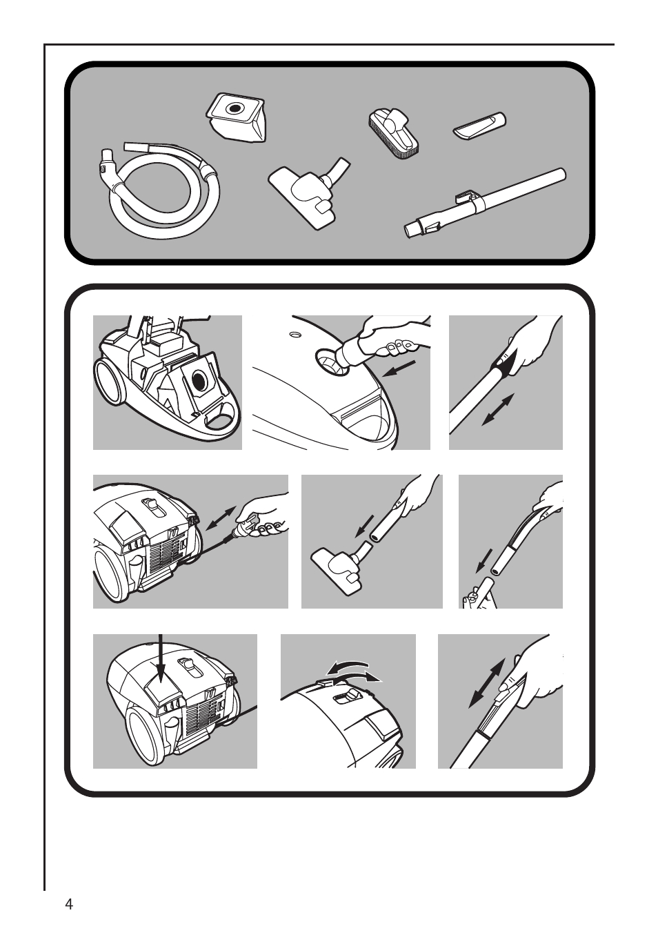 AEG ELECTROLUX 460 User Manual | Page 4 / 9