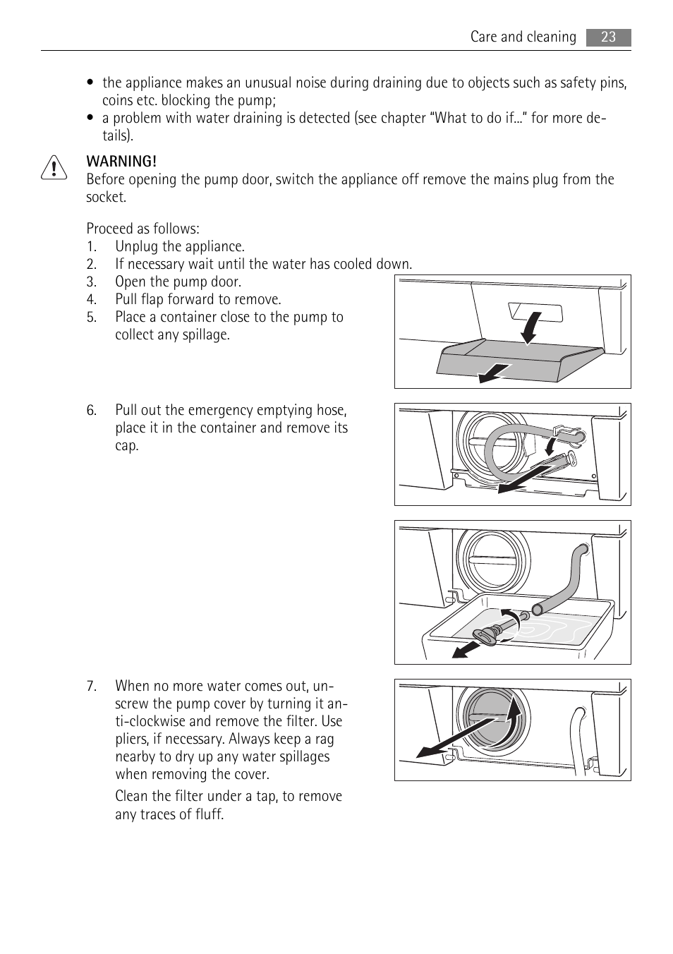 AEG LAVAMAT LN 79689A3 User Manual | Page 23 / 40