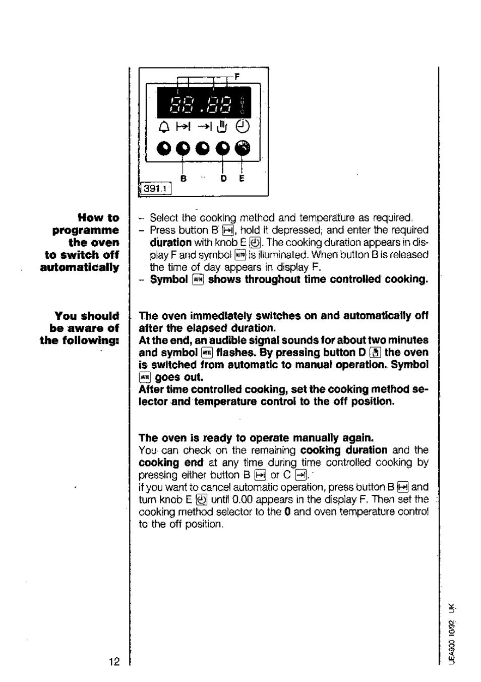 AEG 318V User Manual | Page 12 / 40