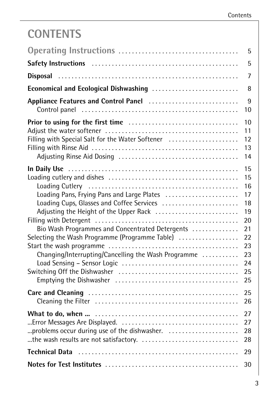 AEG KO_FAVORIT 5270 I User Manual | Page 3 / 44