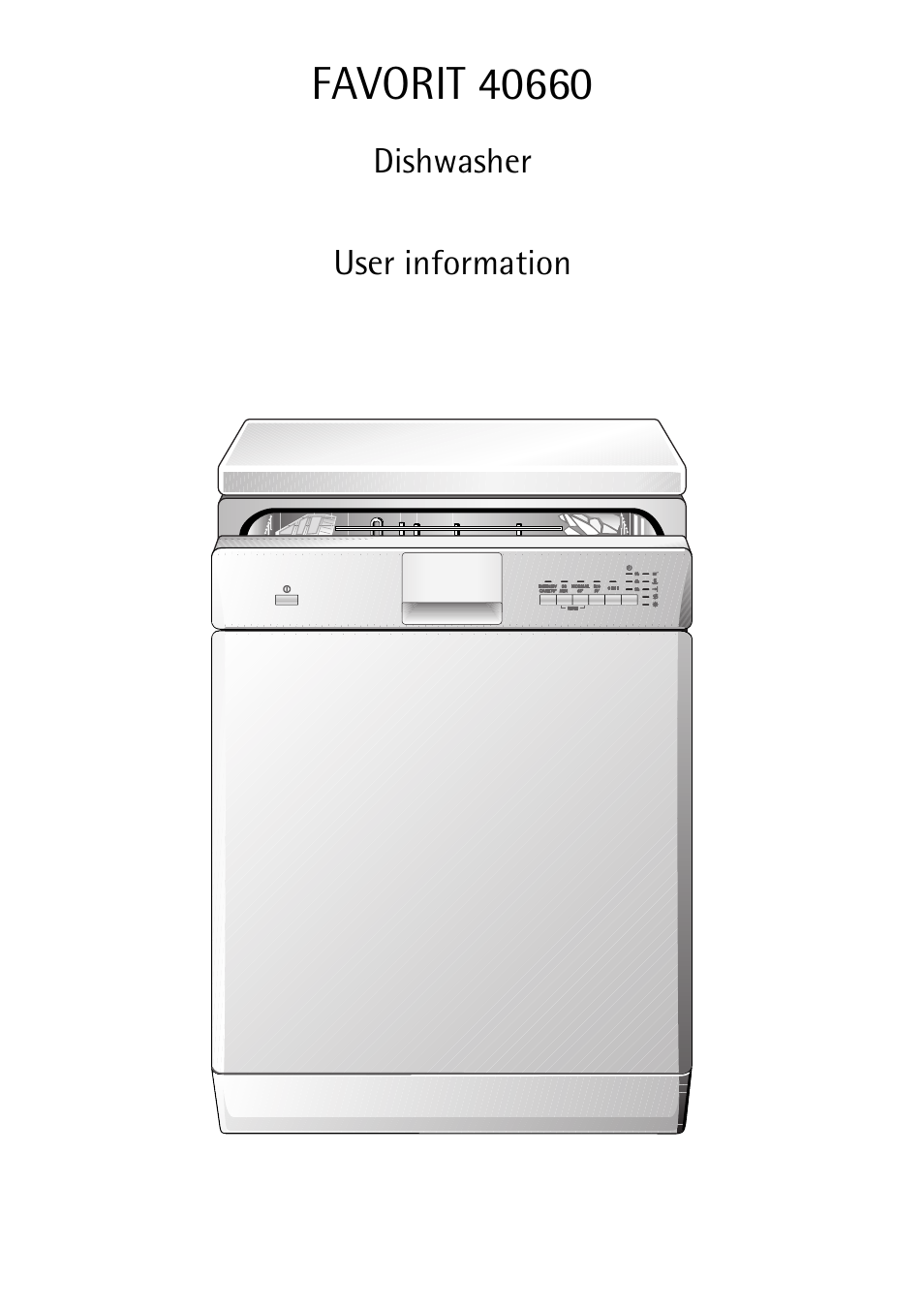 AEG Favorit 40660 User Manual | 44 pages