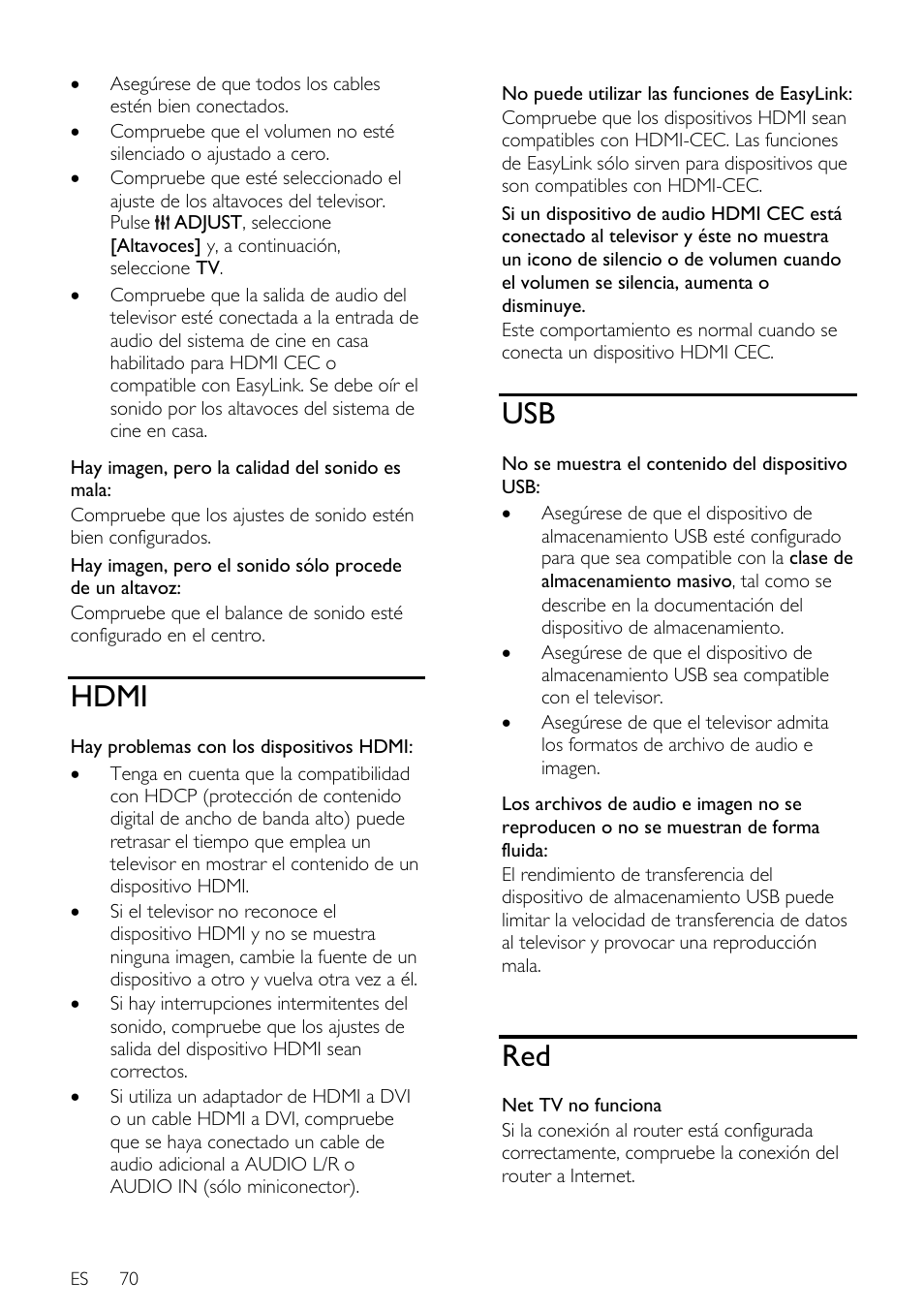 Hdmi | Philips DesignLine Edge Televisor Smart LED User Manual | Page 72 / 81