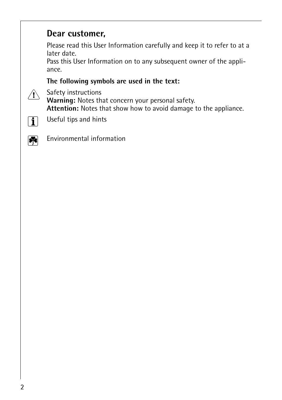 AEG COMPETENCE B4101-4 User Manual | Page 2 / 52