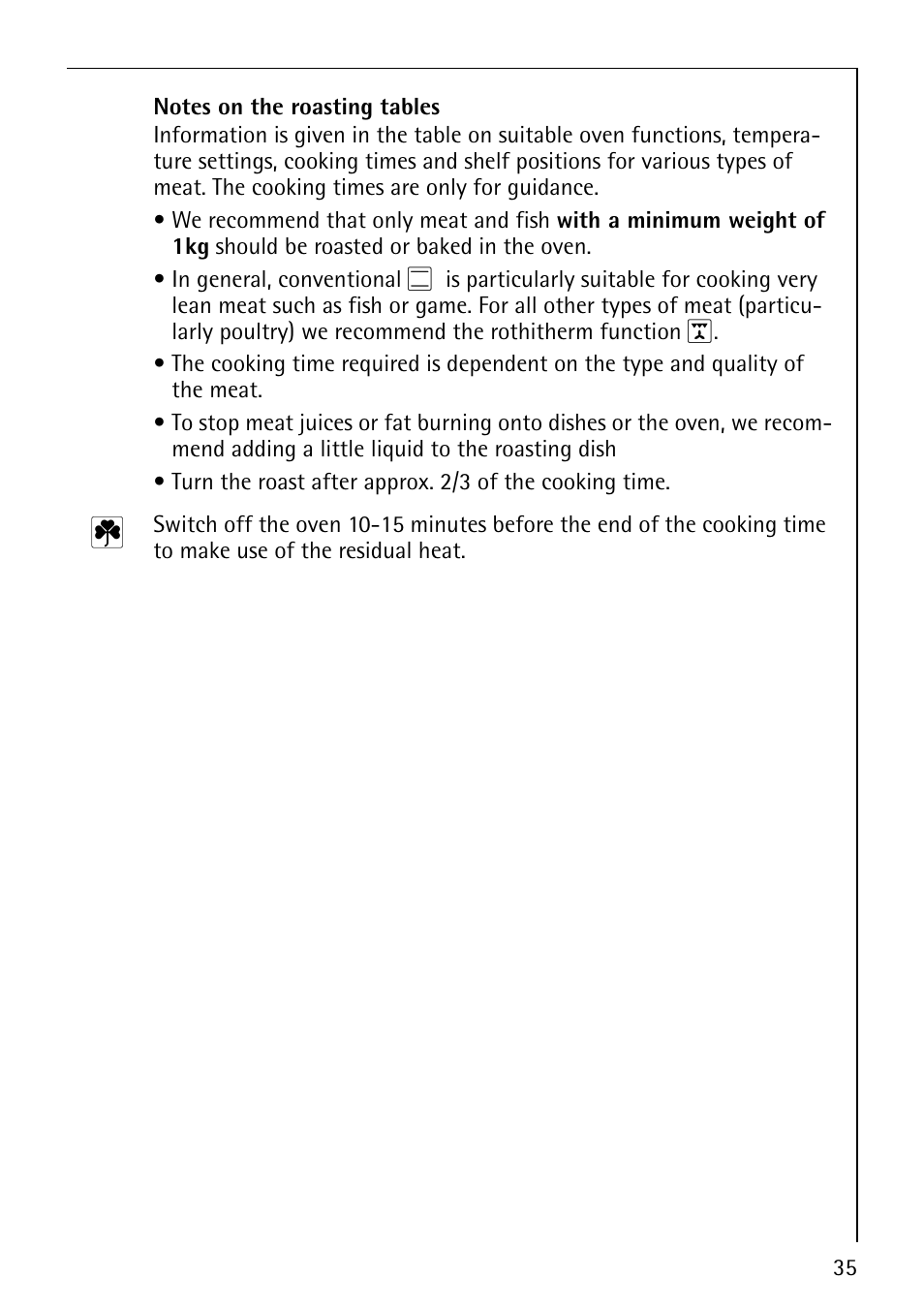 AEG COMPETENCE E3140-1 User Manual | Page 35 / 56