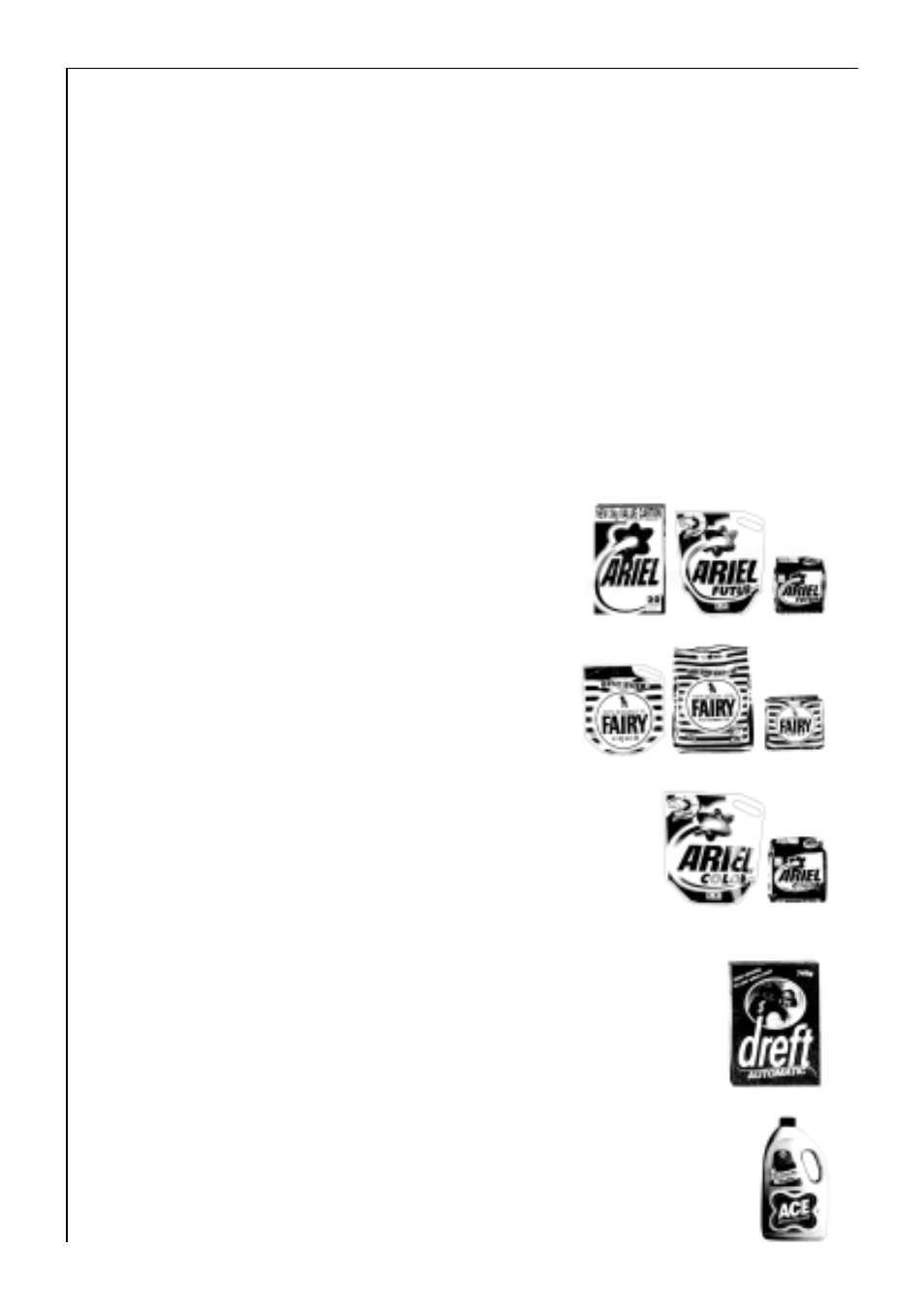 Detergents and conditioners, Which detergent | AEG LAVAMAT 50720 User Manual | Page 16 / 48