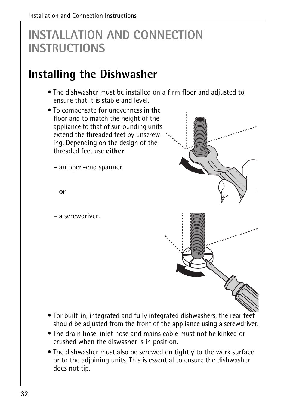 AEG OKO_FAVORIT 6281 I User Manual | Page 32 / 44