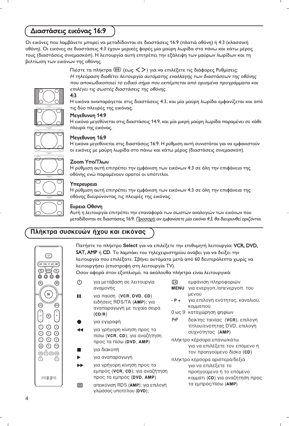 П‹ощъ· ы˘ыов˘ту ‹¯ф˘ о·и âèîﬁó | Philips Flat TV User Manual | Page 129 / 177