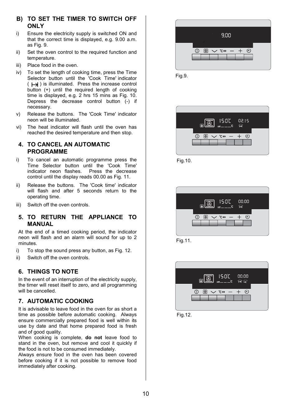 AEG COMPETENCE D8800-4 User Manual | Page 10 / 52