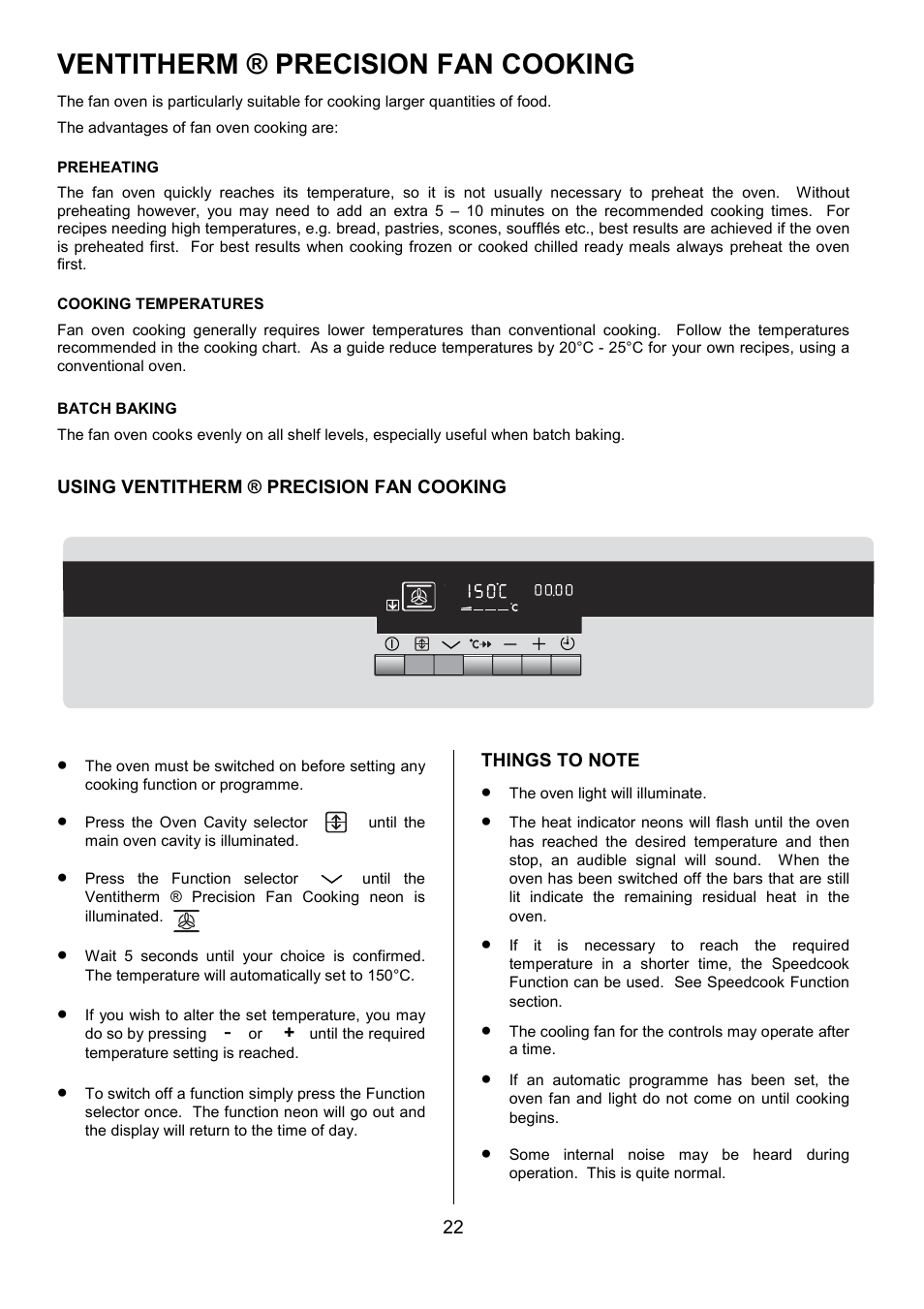 Ventitherm ® precision fan cooking | AEG COMPETENCE D8800-4 User Manual | Page 22 / 52