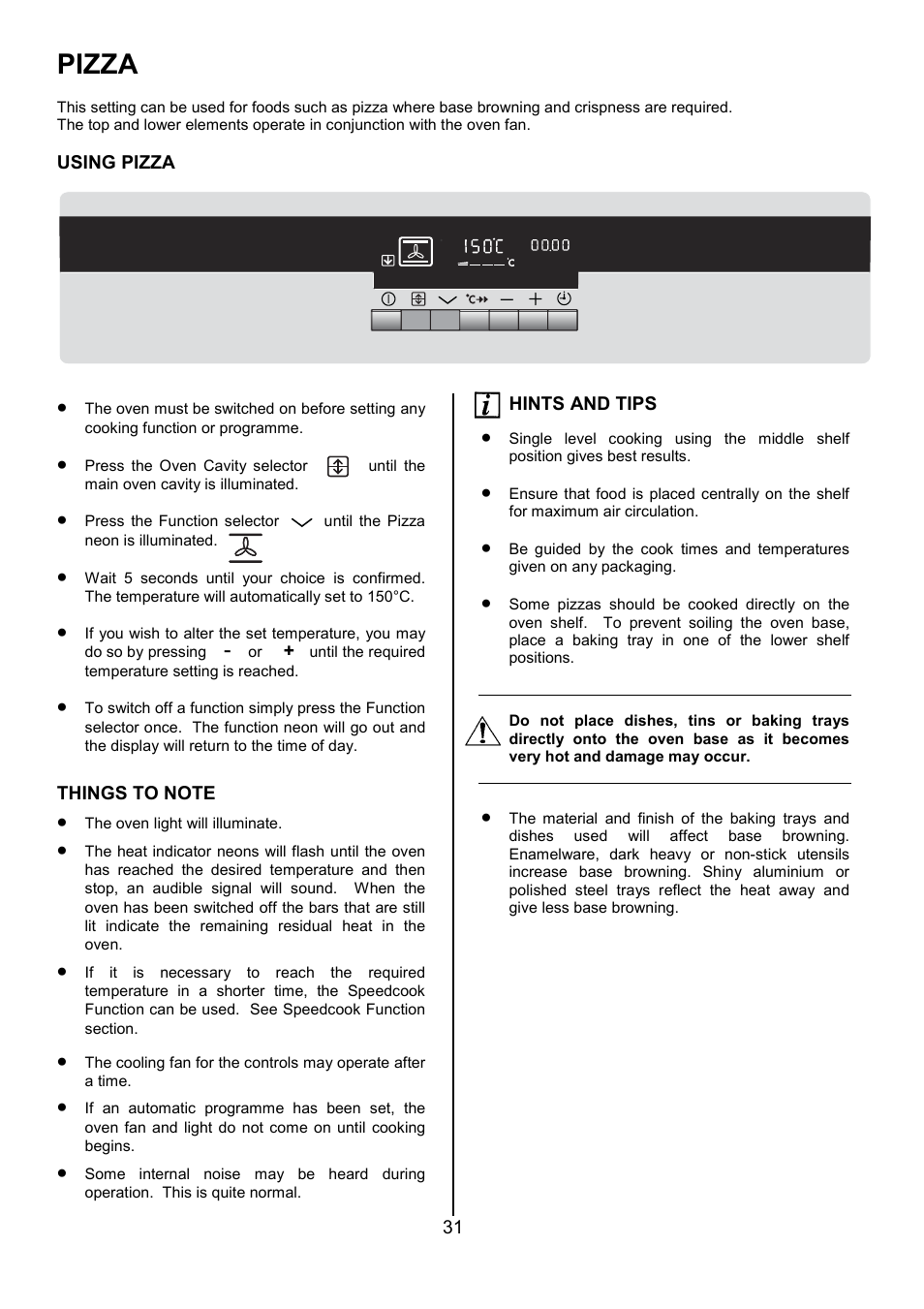 Pizza | AEG COMPETENCE D8800-4 User Manual | Page 31 / 52