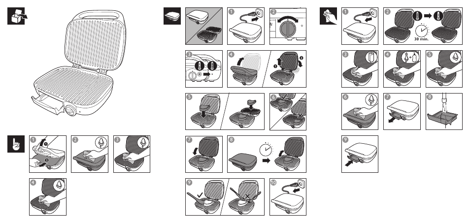 Philips Daily Collection Grill de contacto User Manual | Page 2 / 2